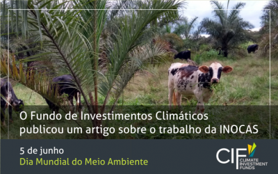 O Fundo de Investimentos Climáticos  publicou um artigo sobre o trabalho da INOCAS